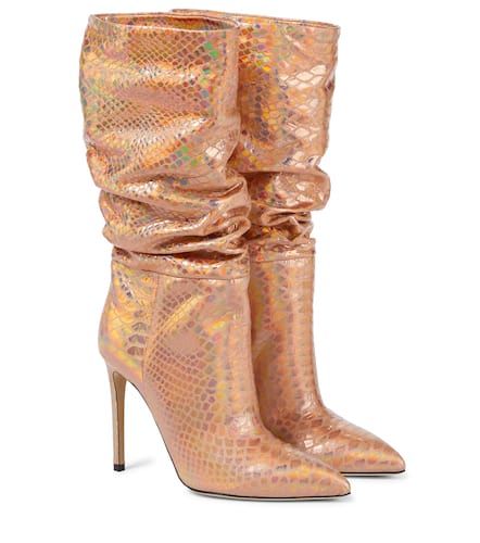 Paris Texas Bottes en cuir embossé - Paris Texas - Modalova