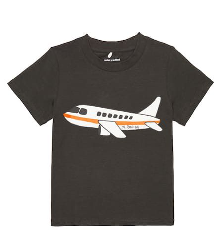 T-shirt Airplane en coton mélangé - Mini Rodini - Modalova