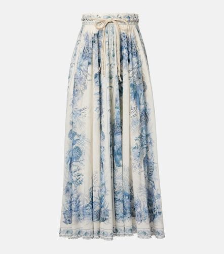 Jupe midi Wanderlust en coton - Zimmermann - Modalova