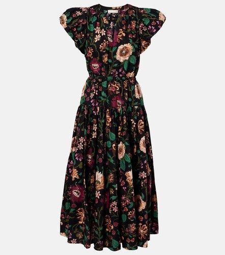 Robe Marin en popeline de coton à imprimé floral - Ulla Johnson - Modalova