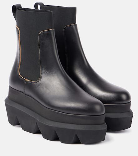 Sacai Bottines Chelsea en cuir - Sacai - Modalova