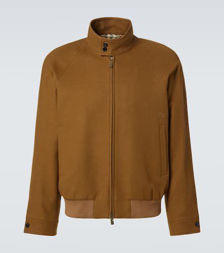 Veste blouson Harrington en cachemire - Burberry - Modalova