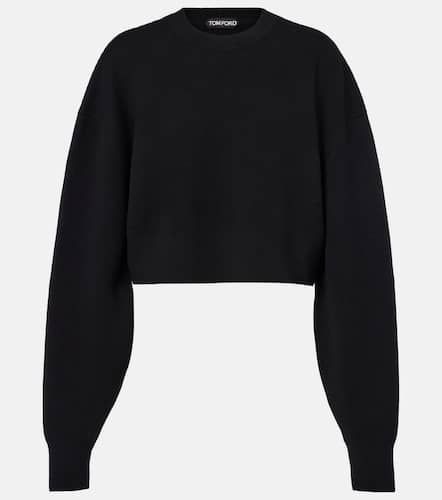 Pull raccourci en laine et cachemire mlangs - Tom Ford - Modalova