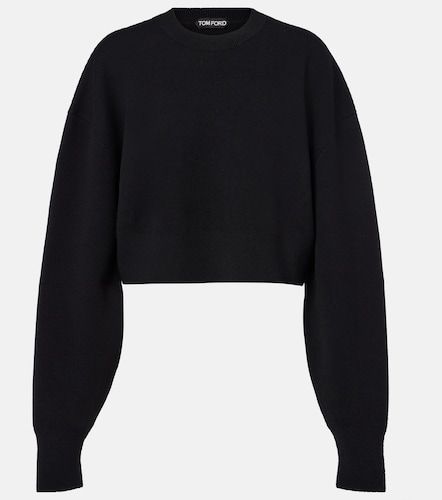 Pull raccourci en laine et cachemire mélangés - Tom Ford - Modalova