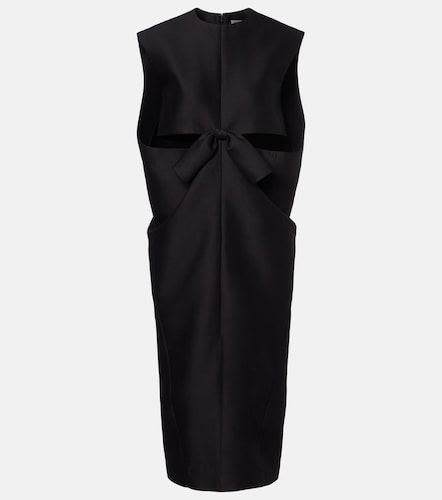 Robe midi en crêpe de satin - Balenciaga - Modalova