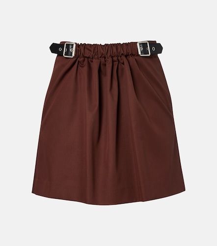 Loewe Mini-jupe en coton et soie - Loewe - Modalova