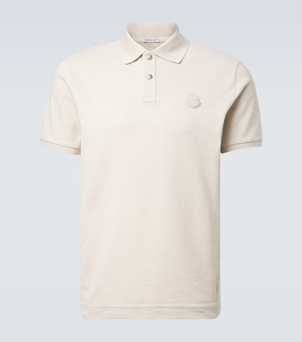 Moncler Polo en coton à logo - Moncler - Modalova