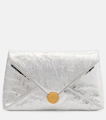 Pochette Envelope Small en cuir métallisé - Dries Van Noten - Modalova