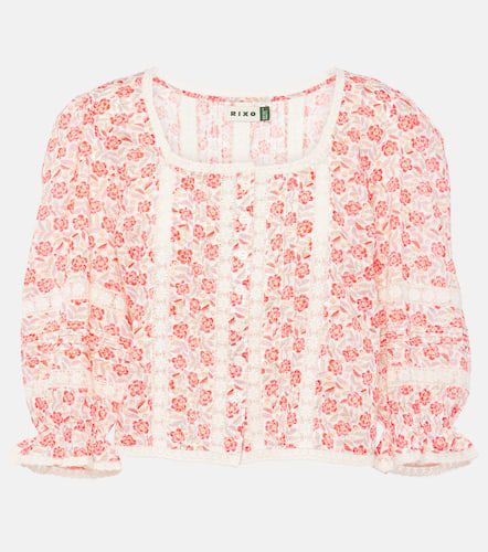 Rixo Top Jacques en coton à fleurs - Rixo - Modalova