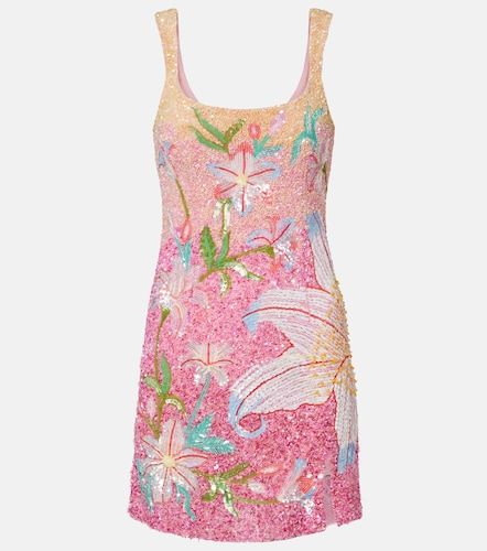 Là Fuori Robe à sequins floraux - La Fuori - Modalova