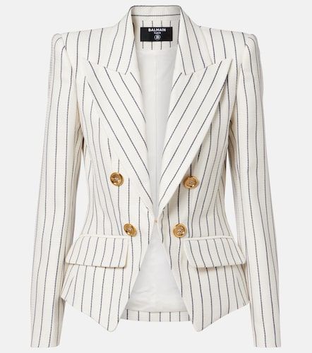 Balmain Blazer rayé - Balmain - Modalova