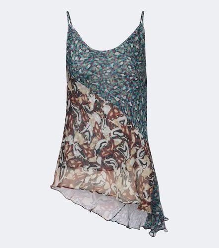 Top asymétrique à imprimé - Dries Van Noten - Modalova