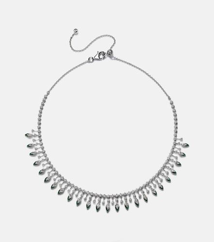 Choker Drop en or 18 ct, diamants et émail - Kamyen - Modalova