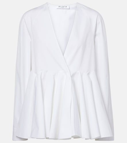Alaïa Blouse Flare en coton - Alaia - Modalova
