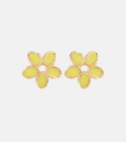 Boucles d'oreilles Flower - Oscar de la Renta - Modalova