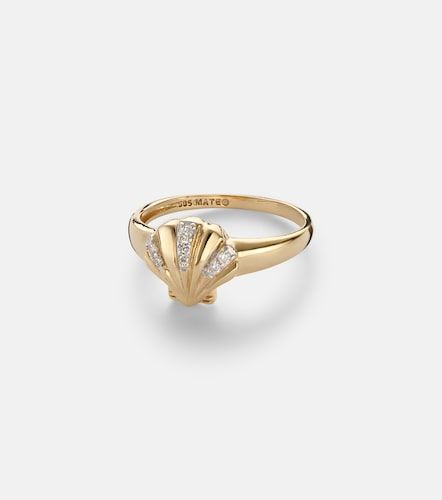 Bague Venus en or 14 ct (585/1000) - Mateo - Modalova