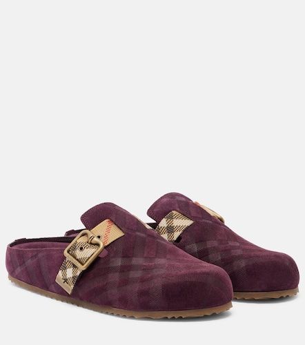 Burberry Mules Urchin en daim - Burberry - Modalova