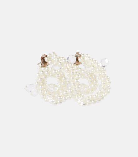 Boucles d'oreilles à perles fantaisie - Simone Rocha - Modalova