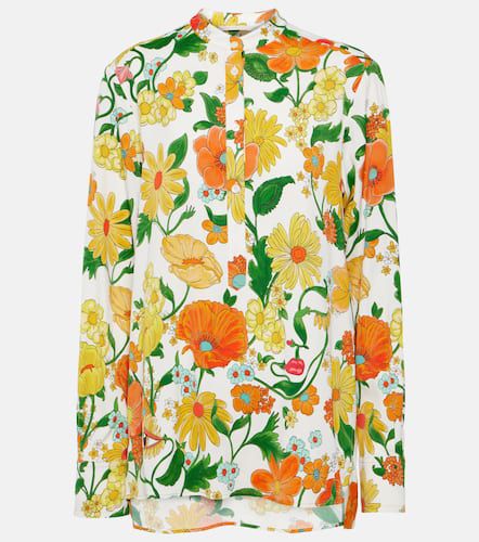 Robe midi à fleurs - Stella McCartney - Modalova