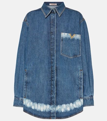 Valentino Chemise VGold en denim - Valentino - Modalova