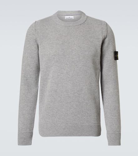 Pull Compass en laine mélangée - Stone Island - Modalova