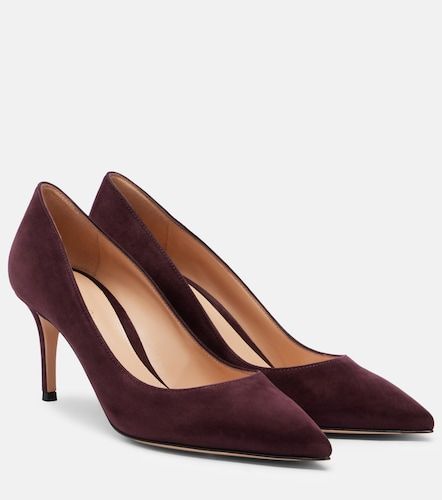 Escarpins Gianvito en daim - Gianvito Rossi - Modalova