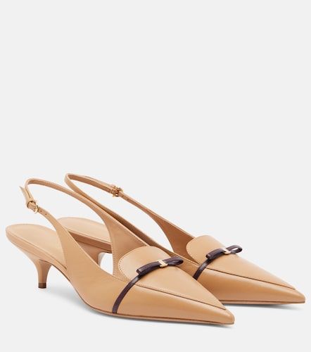 Escarpins slingback en cuir - Ferragamo - Modalova