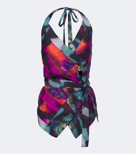 Top portefeuille à imprimé - Dries Van Noten - Modalova