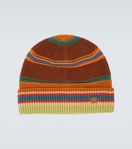 Acne Studios Bonnet rayé en coton - Acne Studios - Modalova