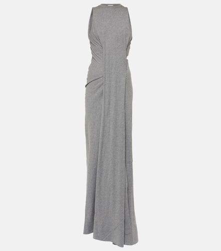 Robe longue en coton - Victoria Beckham - Modalova