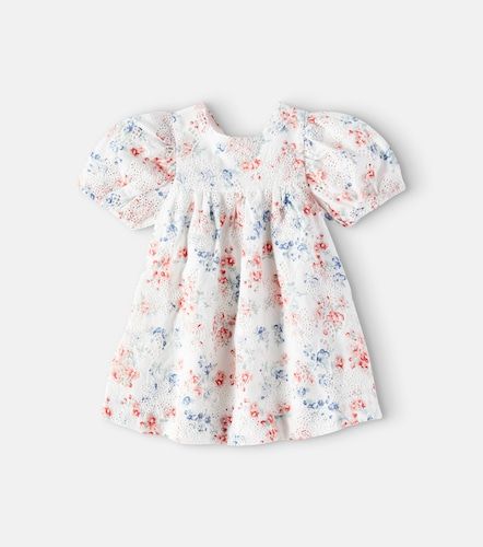 Bébé – Robe brodée en coton à fleurs - Tartine et Chocolat - Modalova