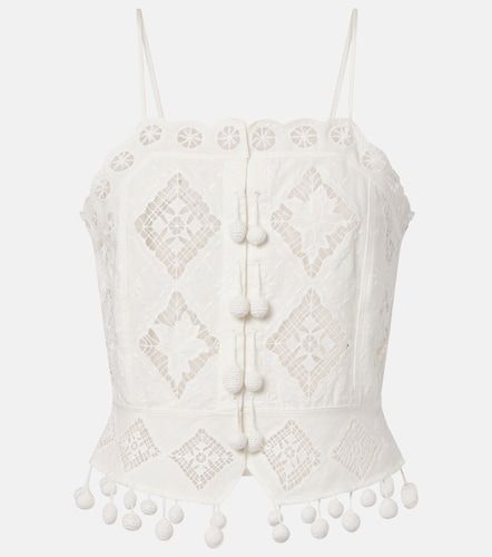 Top court Nellsy en coton et lin - Isabel Marant - Modalova