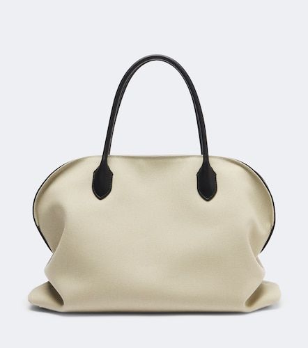 Cabas Agnes 15 en toile et cuir - The Row - Modalova