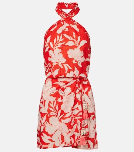 Robe Manon en coton à imprimé - Poupette St Barth - Modalova