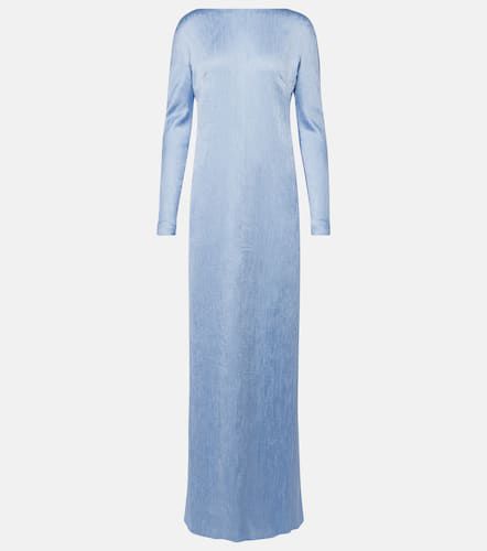 Robe longue Uriela en satin - Emilia Wickstead - Modalova