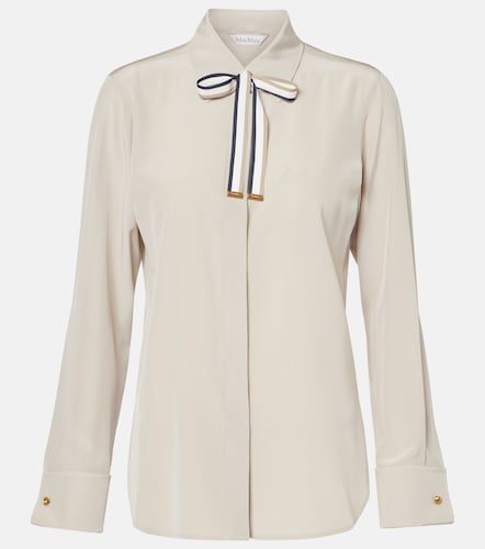 Blouse Apollo en crêpe de soie - Max Mara - Modalova