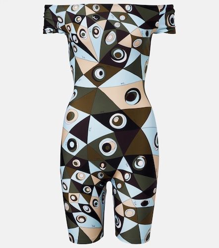 Combi-short Occhi à encolure bardot - Pucci - Modalova