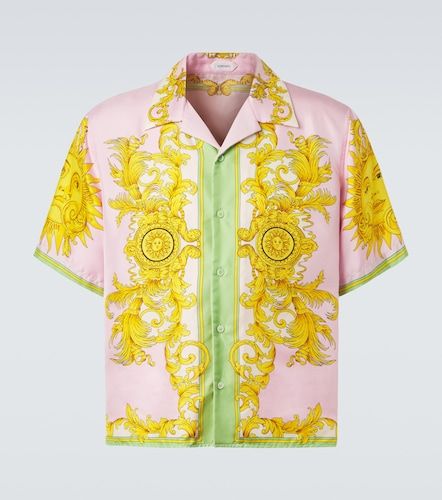 Versace Chemise imprimée en soie - Versace - Modalova