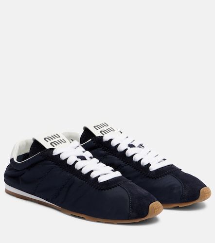 Miu Miu Baskets en daim Plume - Miu Miu - Modalova