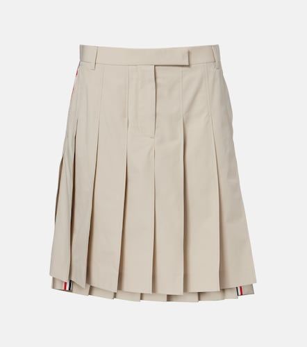 Mini-jupe en sergé de coton - Thom Browne - Modalova