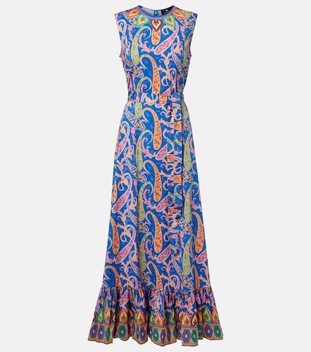 Etro Robe longue en coton mélangé - Etro - Modalova