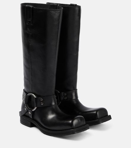 Acne Studios Bottes motard en cuir - Acne Studios - Modalova