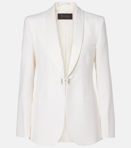 Blazer en gabardine de laine vierge - Max Mara - Modalova