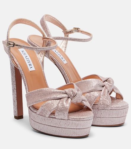 Sandales 130 à plateau Nina - Aquazzura - Modalova
