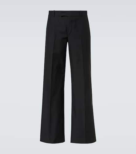 Pantalon ample à taille basse en laine et mohair - Alexander McQueen - Modalova