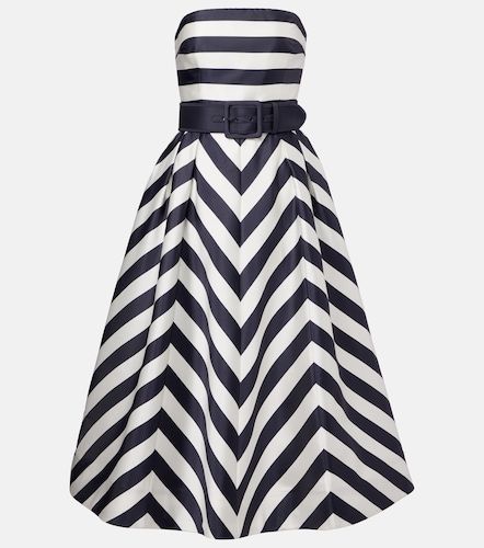 Robe midi Ariadne rayée - Rebecca Vallance - Modalova