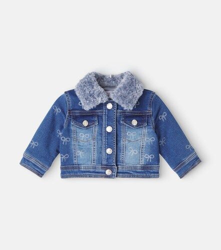Bébé – Veste brodée en jean - Monnalisa - Modalova