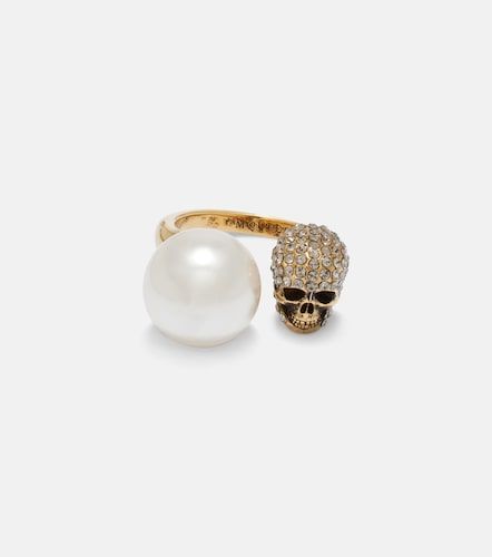 McQueen Bague Skull à ornements - McQueen - Modalova