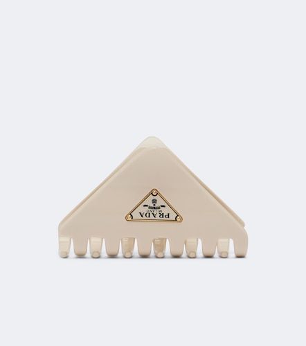 Prada Pince à cheveux à logo - Prada - Modalova
