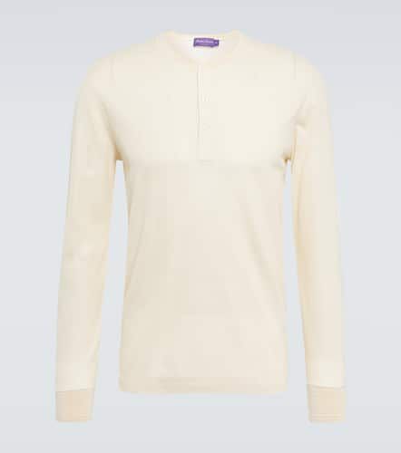 Chemise Henley en coton et soie - Ralph Lauren Purple Label - Modalova